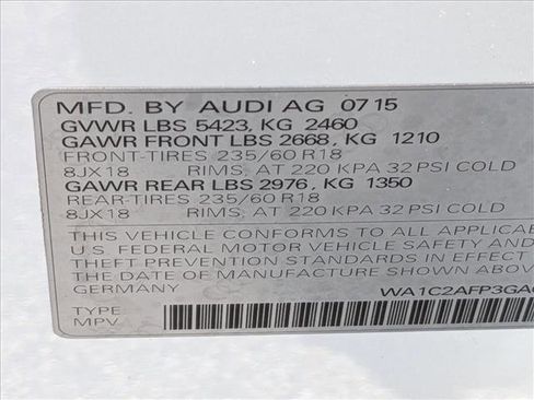 Used 2016 Audi Q5 2.0T Premium AWD/4WD image 15