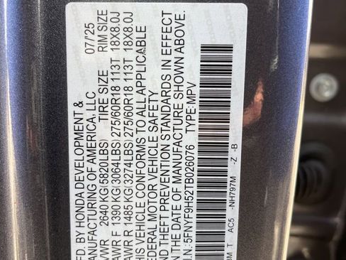 Certified 2026 Honda Passport TrailSport image 10