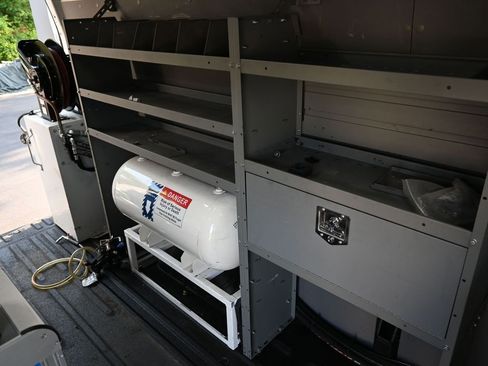 Used 2023 Ford Transit 350 148 High Roof Extended DRW w/ Upfitter Package AWD/4WD image 27