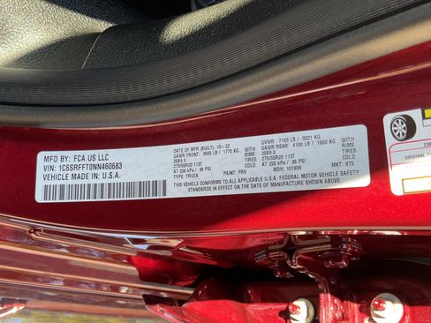 Used 2022 RAM 1500 Big Horn w/ Trailer Tow Group AWD/4WD image 24