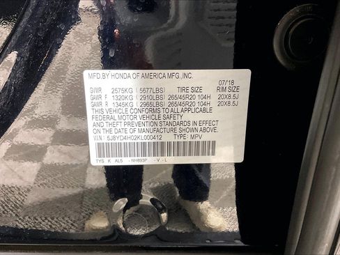 Used 2019 Acura MDX A-Spec AWD/4WD image 3
