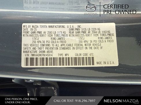 Certified 2026 MAZDA CX-50 AWD 2.5 Hybrid w/ Cargo Package image 56