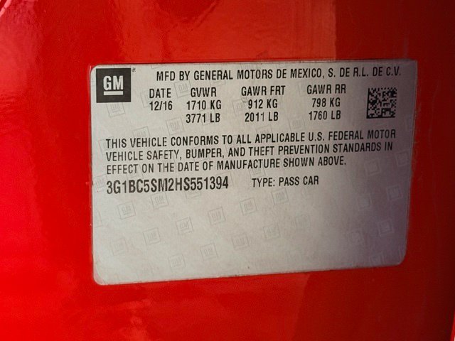 Used 2017 Chevrolet Cruze LS FWD image 34