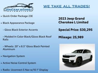 Used 2023 Jeep Grand Cherokee L Limited w/ Black Appearance Package video 2