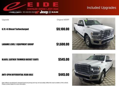Used 2019 RAM 2500 Laramie AWD/4WD image 13