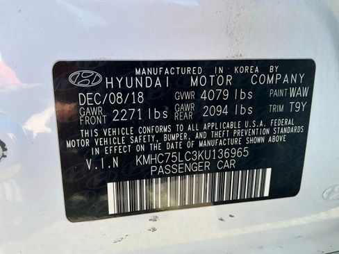 Used 2019 Hyundai Ioniq SEL image 38