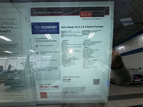 Used 2023 MAZDA CX-5 AWD 2.5 S w/ Select Package image 13
