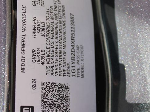 Used 2024 Chevrolet Corvette Stingray Preferred Cpe w/ Z51 Performance Package image 14