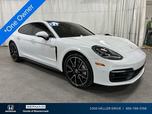 Used 2022 Porsche Panamera 4 AWD/4WD image 1