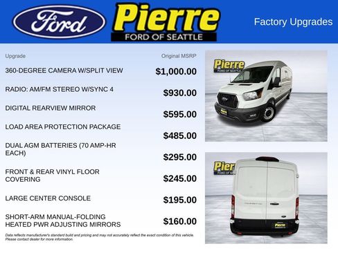 New 2025 Ford Transit 250 148 Medium Roof w/ Load Area Protection Package image 13