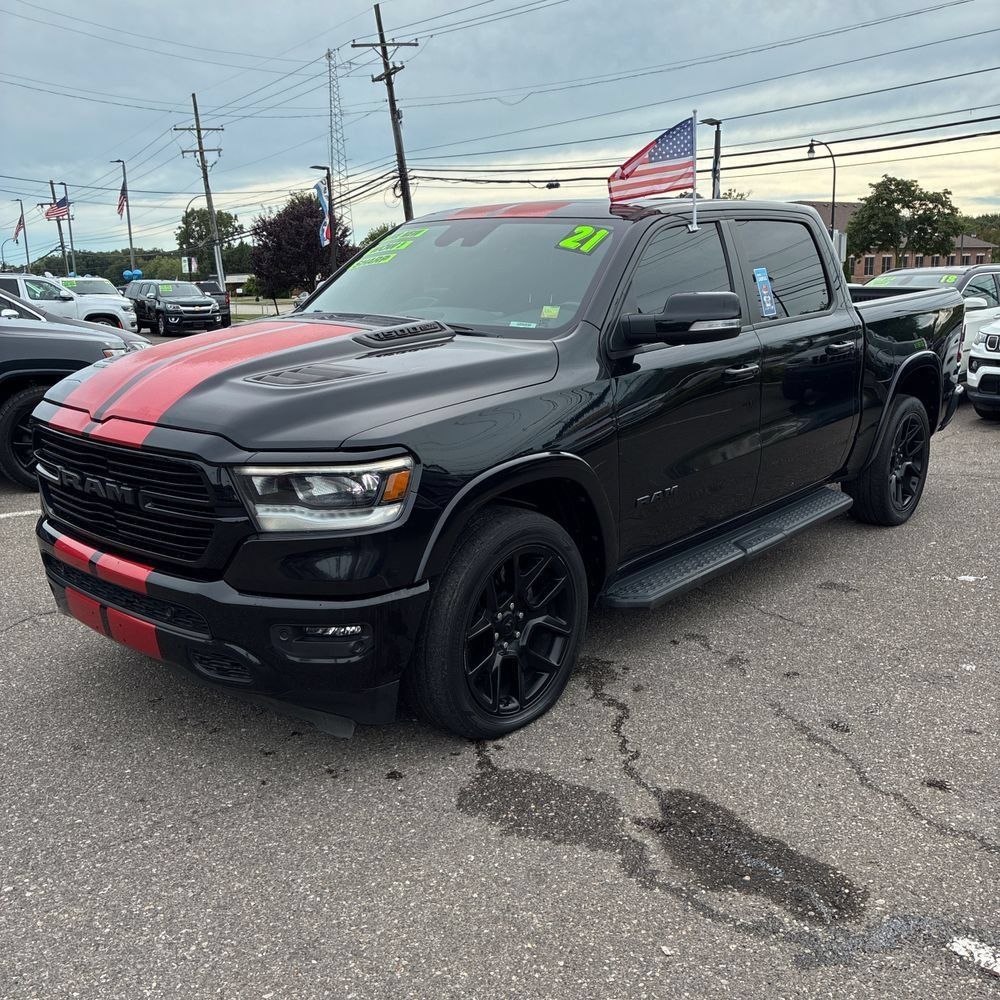 Used 2021 RAM 1500 Laramie w/ Night Edition AWD/4WD image 2