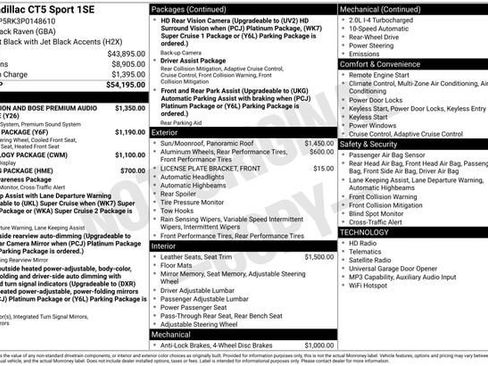 Certified 2023 Cadillac CT5 Sport image 34