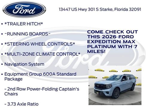 New 2026 Ford Expedition Max Platinum AWD/4WD image 15