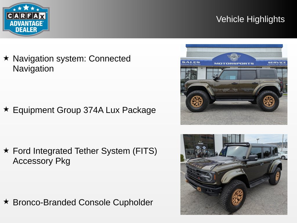 Used 2025 Ford Bronco Raptor AWD/4WD image 4