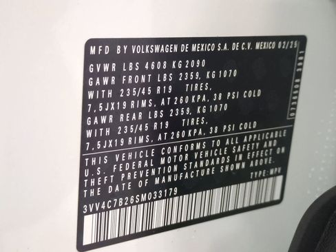 New 2025 Volkswagen Taos SEL image 37