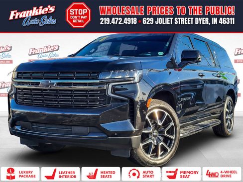 Used 2021 Chevrolet Suburban RST w/ Luxury Package image 1
