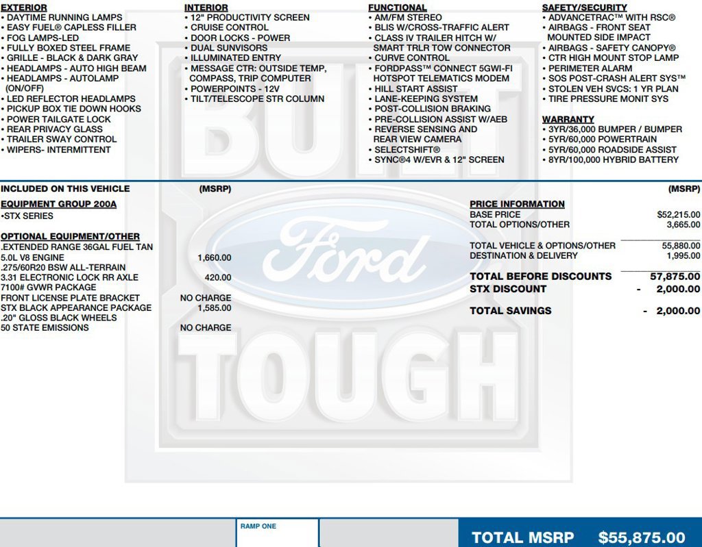 Certified 2024 Ford F150 STX w/ STX Black Appearance Package AWD/4WD image 2