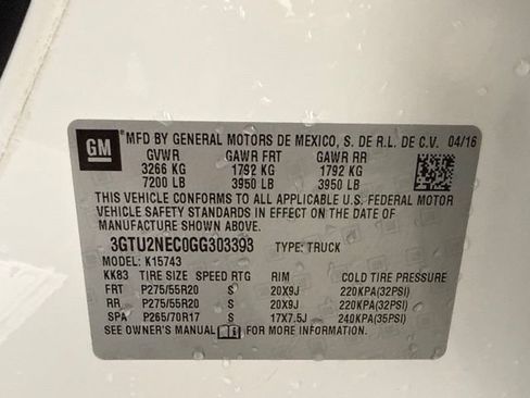 Used 2016 GMC Sierra 1500 SLT AWD/4WD image 17