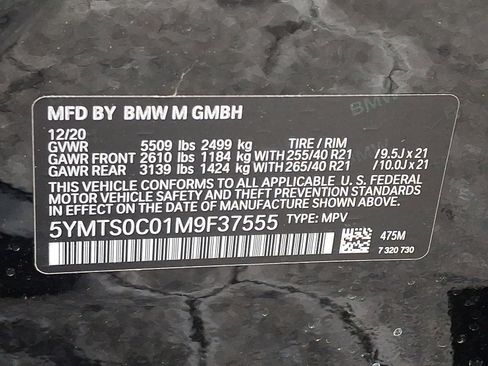 Used 2021 BMW X3 M w/ Competition Package image 27