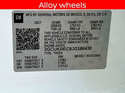Used 2018 Chevrolet Silverado 1500 LT w/ Trailering Package AWD/4WD image 27