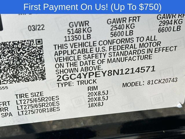 Certified 2022 Chevrolet Silverado 2500 LTZ w/ LTZ Plus Package AWD/4WD image 35