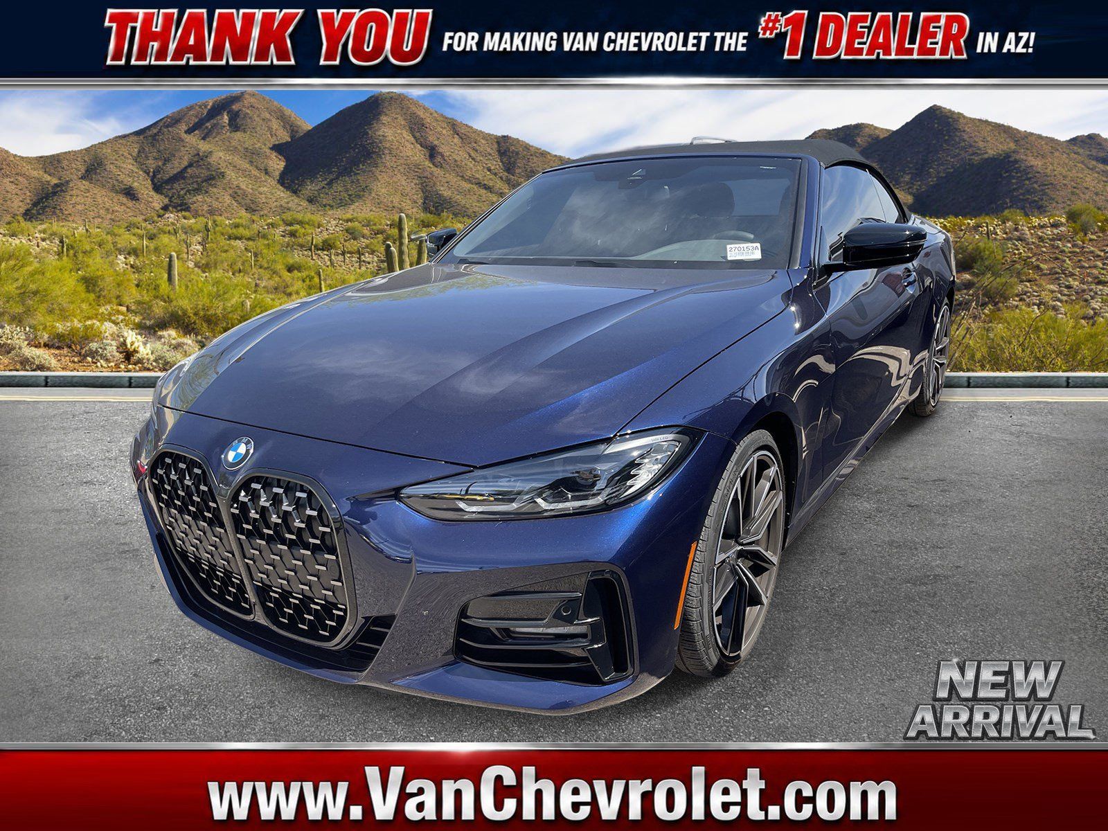 Used 2023 BMW 430i Convertible w/ M Sport Package RWD image 1