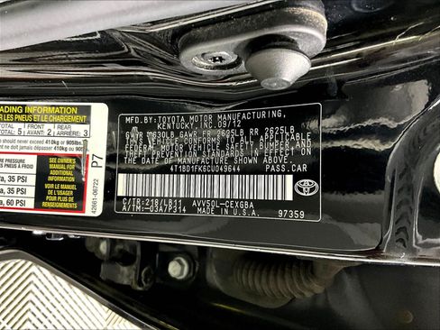 Used 2012 Toyota Camry XLE w/ Leather Pkg FWD image 19