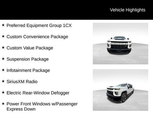 Certified 2022 Chevrolet Silverado 2500 Custom w/ Custom Value Package image 13
