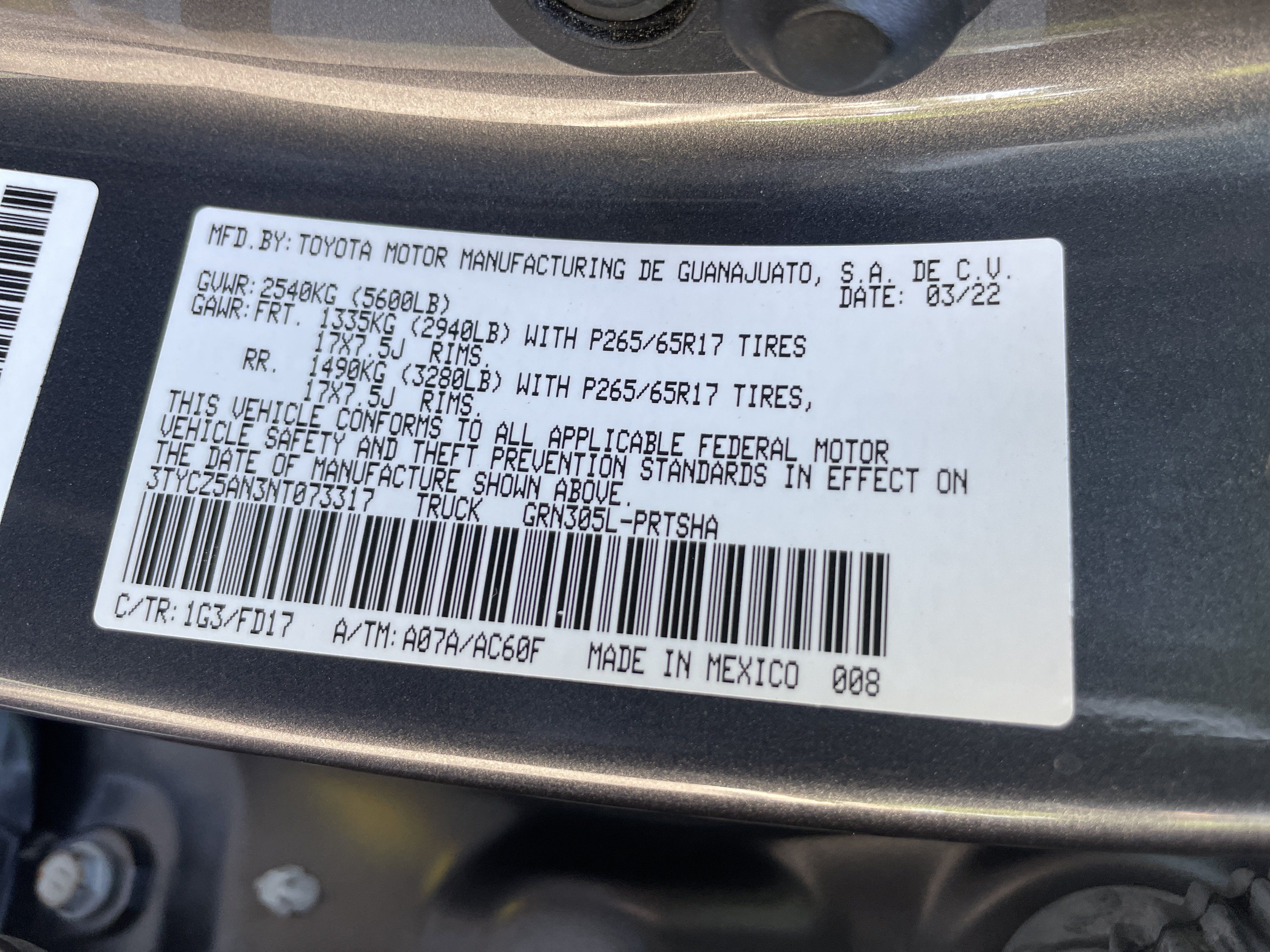 Used 2022 Toyota Tacoma TRD Sport w/ Technology Package AWD/4WD image 33