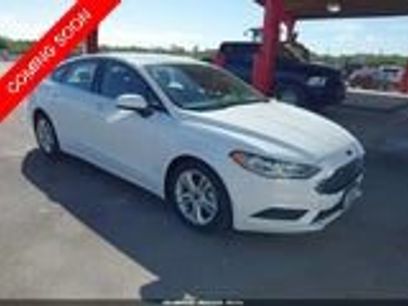 Used 2018 Ford Fusion S