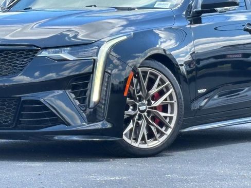 Certified 2023 Cadillac CT4 V Blackwing w/ LPO, Bronce Accent Package RWD image 2