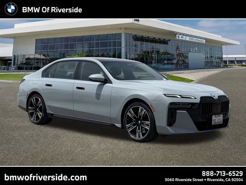 Certified 2023 BMW 740i w/ Parking Assistance Package RWD image 1