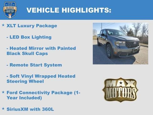 New 2026 Ford Maverick XLT w/ Equipment Group 301A image 12