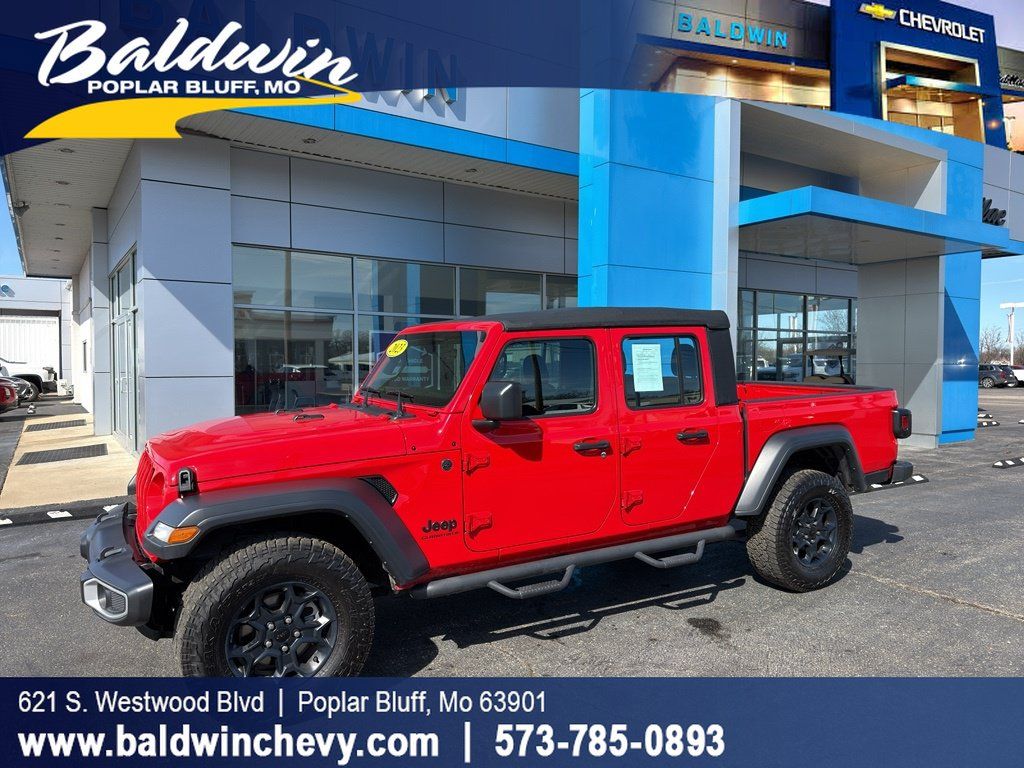 Used 2023 Jeep Gladiator Sport w/ Trailer Tow Package AWD/4WD image 1