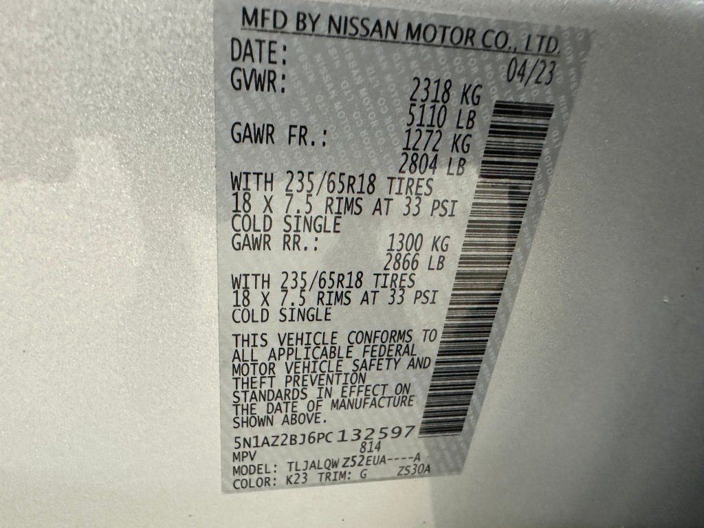 Used 2023 Nissan Murano SV FWD image 39