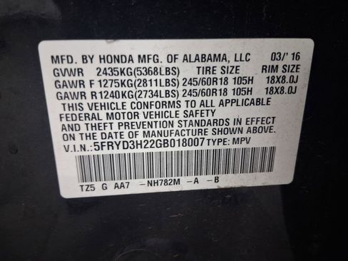 Used 2016 Acura MDX FWD image 27