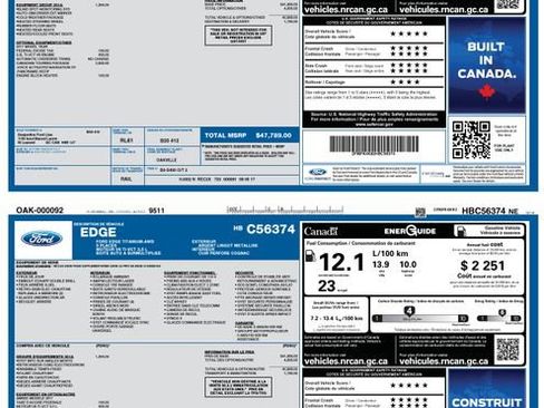 Used 2017 Ford Edge Titanium w/ Canadian Touring Package image 27