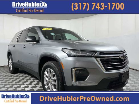 Used 2023 Chevrolet Traverse LS w/ LPO, Floor Liner Package AWD/4WD image 1
