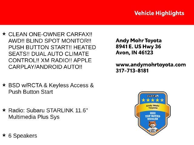 Used 2024 Subaru Outback Premium AWD/4WD image 2
