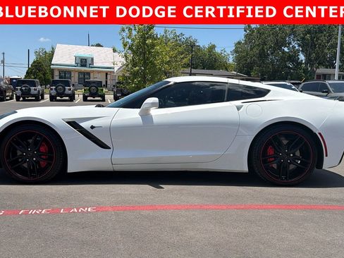 Used 2019 Chevrolet Corvette Stingray Coupe w/ Carbon Flash Badge Package RWD image 8