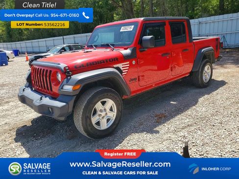 Used 2020 Jeep Gladiator Sport w/ Quick Order Package 24S AWD/4WD image 1