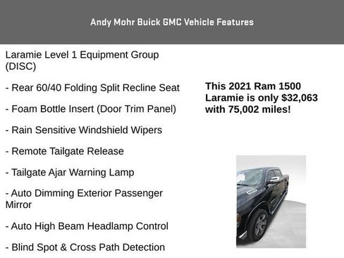 Used 2021 RAM 1500 Laramie image 12