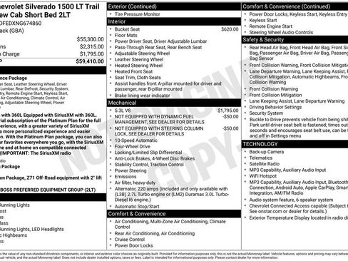 Used 2022 Chevrolet Silverado 1500 LT Trail Boss AWD/4WD image 6