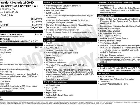 New 2026 Chevrolet Silverado 2500 W/T w/ WT Convenience Package AWD/4WD image 5