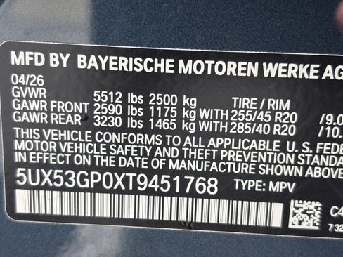 Used 2026 BMW X3 xDrive30i w/ Premium Package AWD/4WD image 6