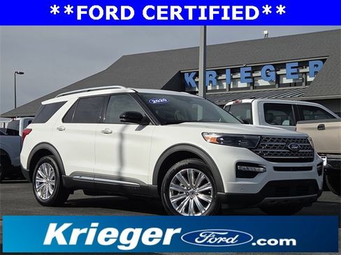 Certified 2020 Ford Explorer Limited w/ Class III Trailer Tow Package image 1