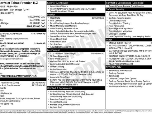 Used 2024 Chevrolet Tahoe Premier AWD/4WD image 5