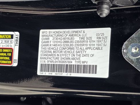 Used 2025 Honda Odyssey Sport-L image 32