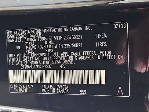 Certified 2023 Lexus RX 350 AWD w/ Cold Area Package image 35