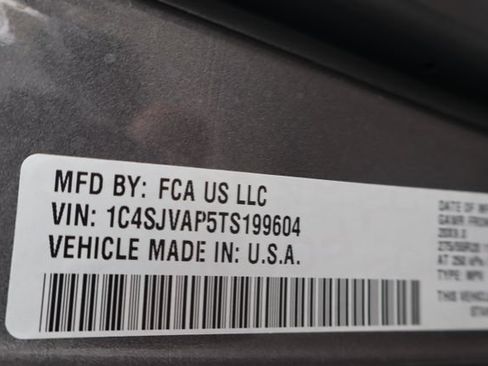 New 2026 Jeep Grand Wagoneer 4WD w/ Quick Order Packge 29V Upland image 31